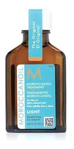 Aceite Moroccanoil Argan Light 25 Ml - mL a $3256