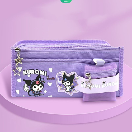 Estuche Para Lápices De Dibujos Animados Kuromi Melody Cinna