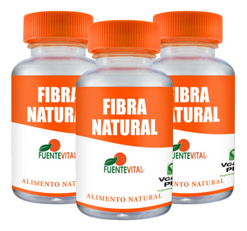 Fibra Natural - Estreñimiento - Tránsito Lento - Laxante X 3