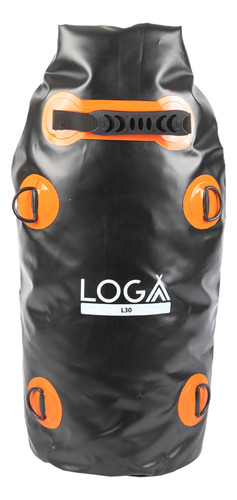 Bolso Estanco Capacidad 30 Litros Negro Loga