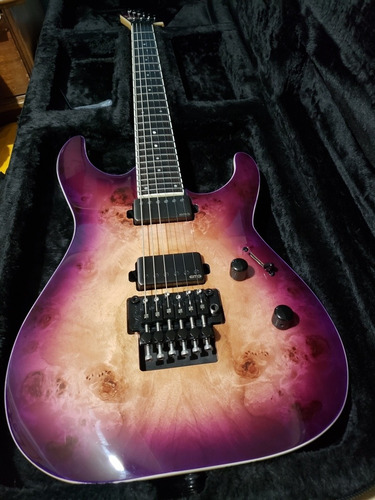 Ltd M-1000 Purple Natural Burst 