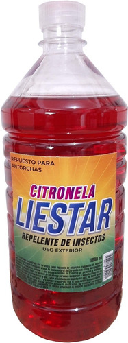 Aceite Citronela Para Antorchas Repelente 1 Litro