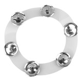 Platillo Drum Hi Hat Ring Bell De Silicona De Doble Hilera D