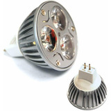 Set X4 Bombilla Led Mr16 12v 3 Vatios De Ahorro De