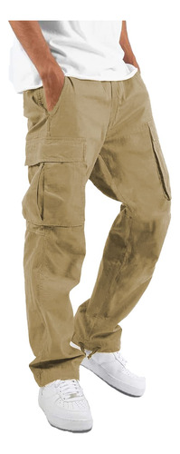 Lyrxxx Pantalones Cargo Casuales Para Hombre, Pantalones De.