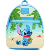 Loungefly Disney Mini Mochila Stitch En La Playa 