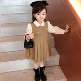 Vestido De Estilo Universitario De Moda Coreana Para Niña De