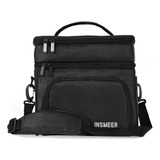 Lonchera Para Trabajo Hombre De 16l / 2 Capas Nevera Térmica