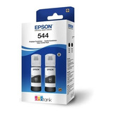 Kit Tinta Epson Paquete Con 2 Pzas T544 T544120-2p Negro