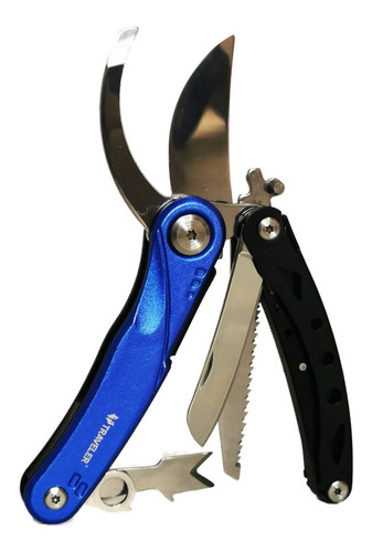 Navaja Multiusos Multifunción Traveller Secateurs 5 En 1