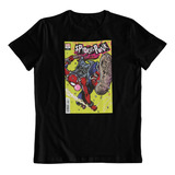 Polera Algodon Estampada Dtf Spider-punk Spiderman Comic