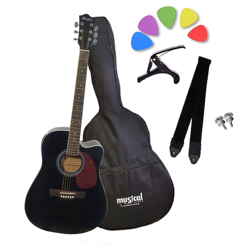 Violão Eletroacustico Tagima Memphis Md-18 + Kit Completo