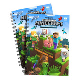 Cuaderno Minecraft Para Colorear Y Jugar Pintar Infantil 