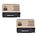 2 Toner Genérico Ce285a 85a Impr P1102w P1102 M1139 M1214nfh