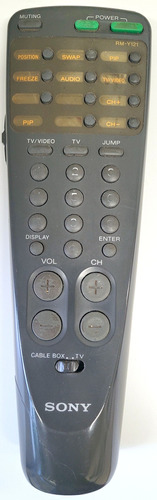 Control Remoto Tv Sony Rm-y121 Orig.unico En El Pais Usado