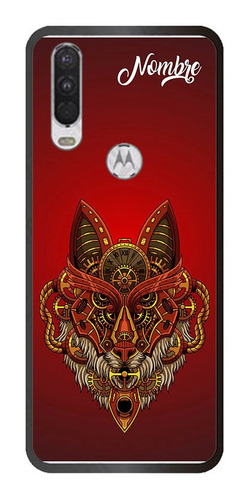 Funda One Hyper One Action Lobo Personalizada Nombre