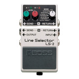 Pedal Boss Ls2 Line Selector Grey Music