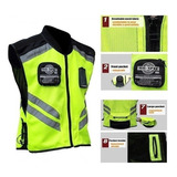 2co High Visibility Reflective Motorcycle Vest 2024