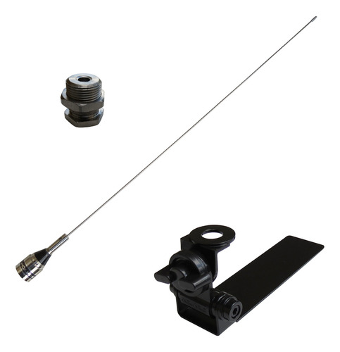 Antena Enfeite Caminhonete Camioneta Suporte + Parafuso Vhf