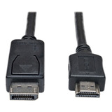 Triplite - Cable Displayport A Hd Hdmi Adaptador M/m 1.83m