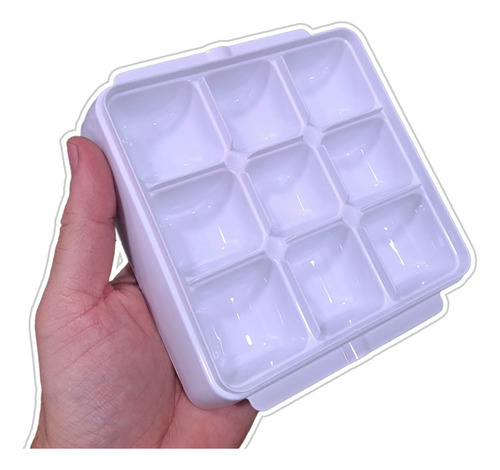 Forma D Gelo Compacta 9 Cubos P/ Varios Modelos De Geladeira