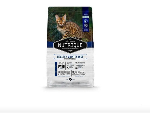 Alimento Para Gato Adulto Nutrique Mantenimiento 7,5kg Pavo