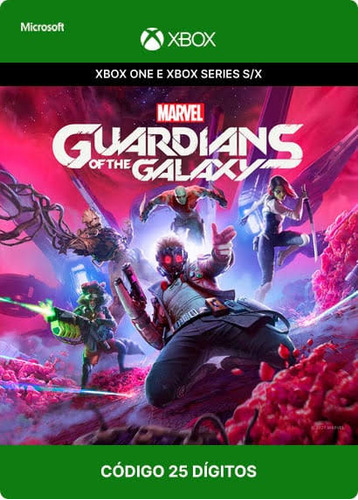 Marvel's Guardians Of The Galaxy, Código 25 Dígitos 