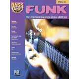 Funk : Bass Play-along Volume 5 - Hal Leonard Pu (importado)