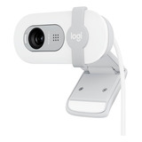 Logitech Brio 100, Webcam Full Hd 1080p / Rightlight 2, Wht Color Blanco