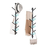 Perchero De Pared Vertical Hongtamoya, Pack De 2