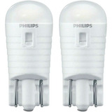 Kit 2 Lámparas Posición Led Piojito T10 W5w Philips Ultinon