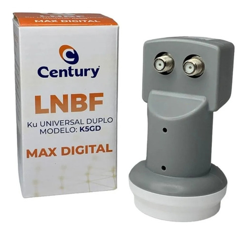 Lnbf Banda Ku Duplo Universal Para Antena Digital