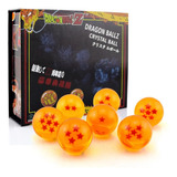 Dragon Ball Z - 7 Esferas Do Dragão Na Caixa Tamanho 4,3 Cm
