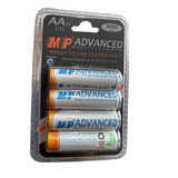 Pila Mp-aa 3000 Mah Bp4 Recargable X4 Aa