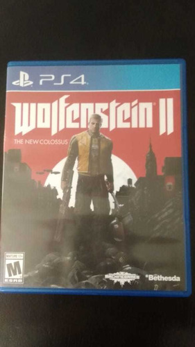 Juego Ps4 Wolfenstein 2 The New Colossus