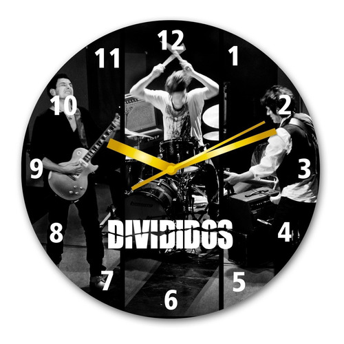 Reloj De Divididos La Aplanadora Del Rock 30cm