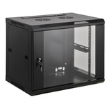 Gabinete Mural 19in Intellinet 711814 9u Ensamblado Negro