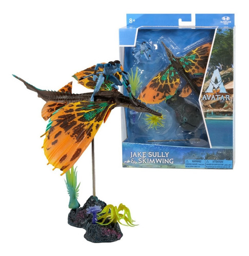 Mcfarlane Avatar World Of Pandora Jake Sully Dragon Acuatico