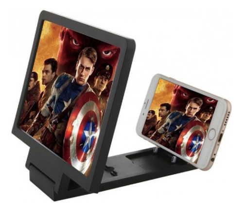 Soporte Ampliador De Pantalla Celular 3d Lupa -envios Full