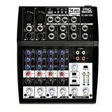 Consola Mixer Pasiva Probass Pl-804 Puerto Usb 8ch Phantom