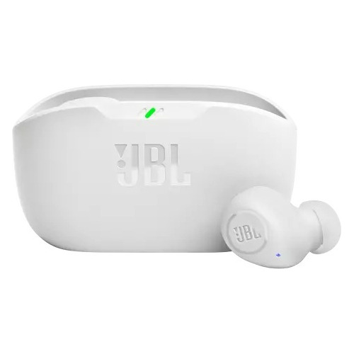 Fone De Ouvido In-ear Sem Fio Jbl Wave Buds White Bt