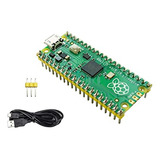 Microcontrolador Presoldado Raspberry Pi Pico Mini Developm