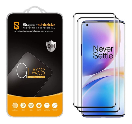 Oneplus 8 Pro Supershieldz Vidrio Templado Protector Pack X2