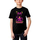 Catnap Poppy Playtime Camiseta Infantil Jogo Terror Game