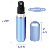 Mini Botella Recargable Portátil De Perfume Atomizador Recar
