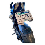 Porta Placas Pulsar Ns 200 Moto Naked Acero Inoxidable