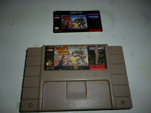 Wild Guns, Original, Super Nintendo.