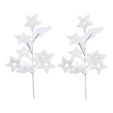 Decoraciones Navideñas Con Forma De Estrella Para Decoración