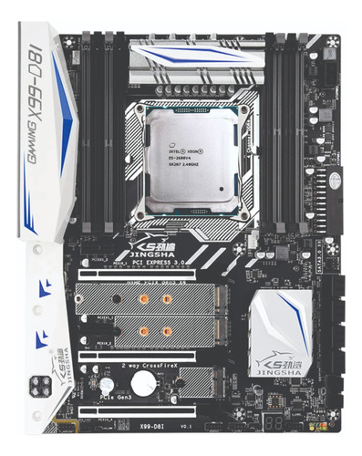 Kit: Placa Gaming X99 D81 + Processador Xeon E5 2680 V4