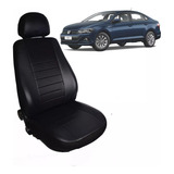 Funda Cubre Asiento Cuero Pu Vw Virtus Enteriza